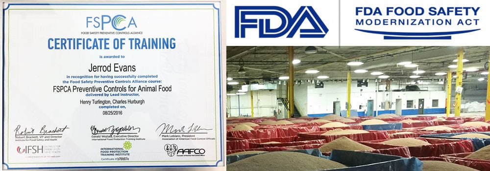FSMA Compliance and FSPCA Certification
