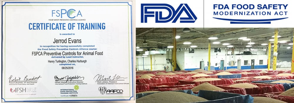 QRP-QFP-FSMA-FSCPA | Quincy Recycle FSMA Compliance and FSPCA Certification