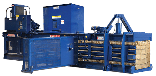 Open-End Auto Tie Horizontal Baler